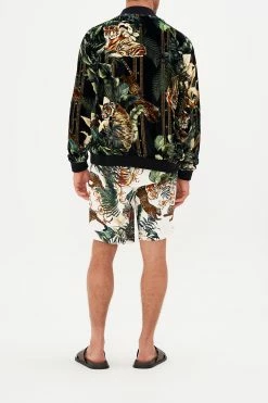 ZIP THROUGH REVERSIBLE BOMBER JACKET TIGER TRAP -clothing shop CAMILLA 00017779 ZIP THROUGH REVERSIBLE BOMBER JACKET TIGER TRAP 3