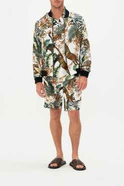 ZIP THROUGH REVERSIBLE BOMBER JACKET TIGER TRAP -clothing shop CAMILLA 00017779 ZIP THROUGH REVERSIBLE BOMBER JACKET TIGER TRAP 6