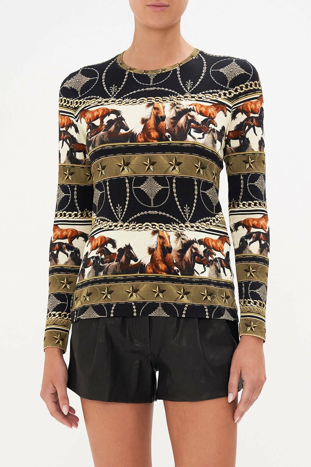 LONG SLEEVE CREW TOP BOSS OF THE BRUMBIES - Image 5