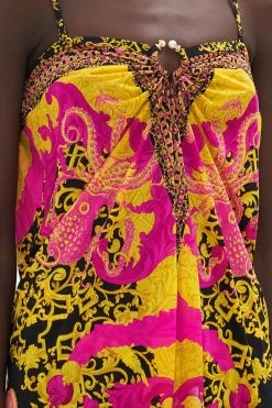 RING TRIM LONG SARONG OCTOPIA -clothing shop CAMILLA 00018194 RING TRIM LONG SARONG OCTOPIA 5