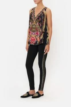 PONTE LEGGINGS DANCE WITH DUENDE -clothing shop CAMILLA 00018230 PONTE LEGGINGS DANCE WITH DUENDE 2