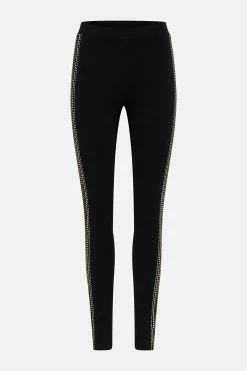 PONTE LEGGINGS DANCE WITH DUENDE -clothing shop CAMILLA 00018230 PONTE LEGGINGS DANCE WITH DUENDE GHOST