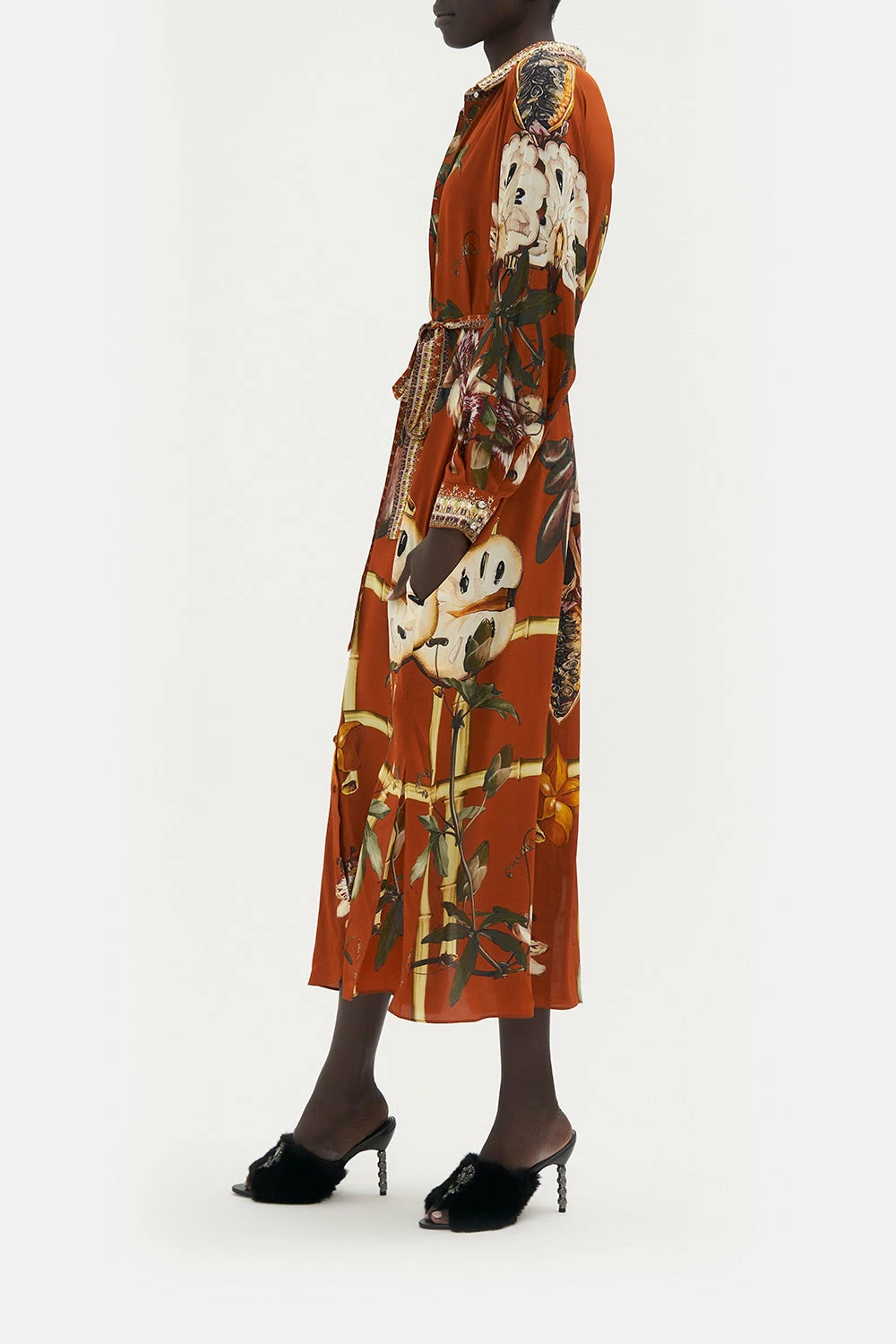 COLLARED BUTTON THROUGH DRESS GARDEN OF EVE 4 COLLARED BUTTON THROUGH DRESS GARDEN OF EVE - Image 4