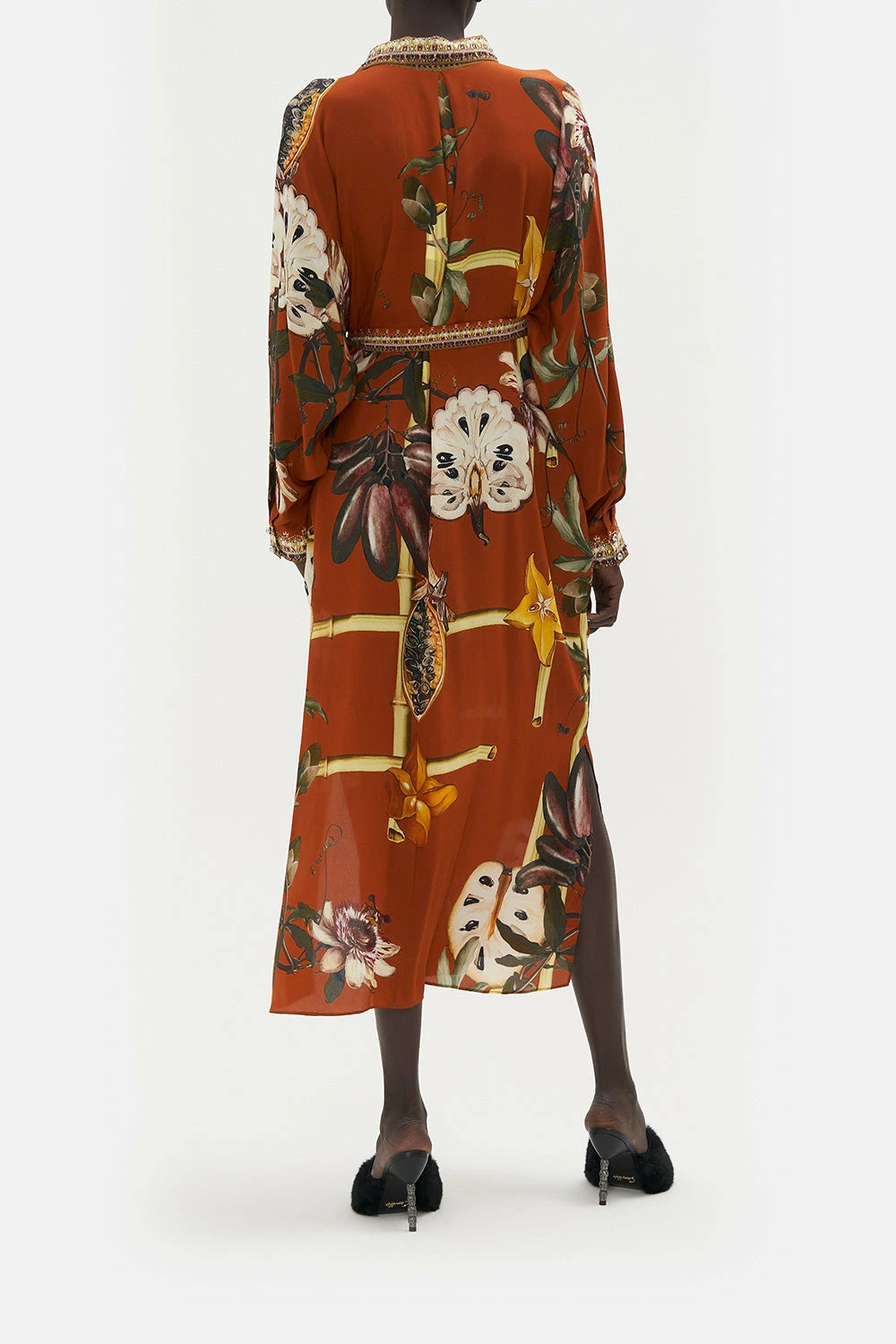 COLLARED BUTTON THROUGH DRESS GARDEN OF EVE 2 COLLARED BUTTON THROUGH DRESS GARDEN OF EVE - Image 2