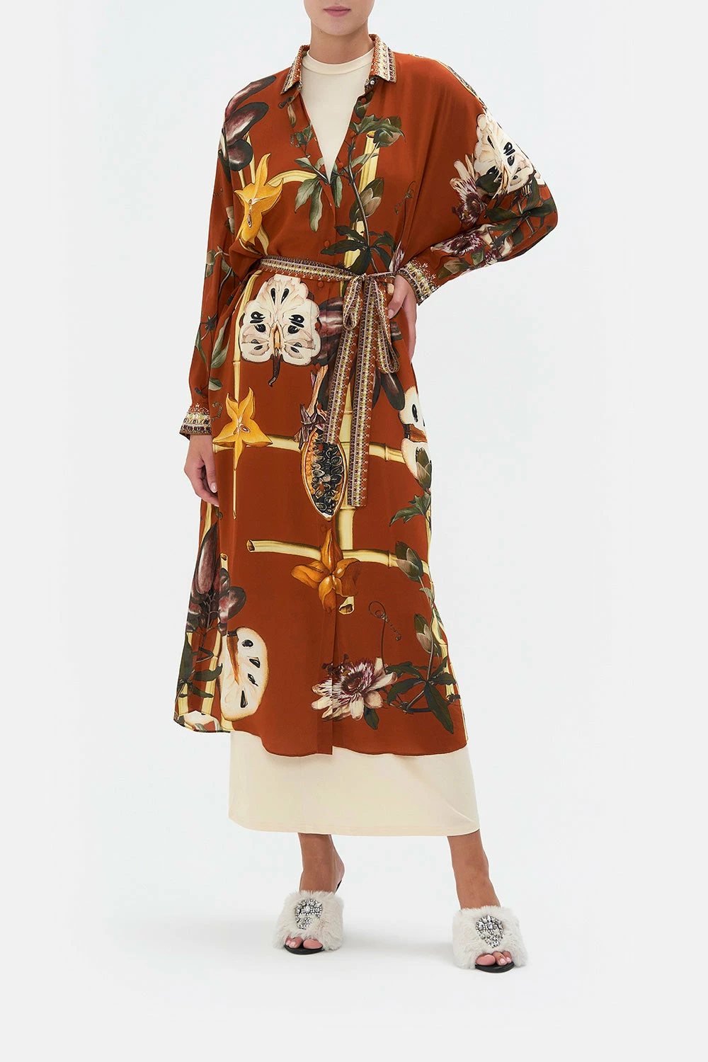 COLLARED BUTTON THROUGH DRESS GARDEN OF EVE 7 COLLARED BUTTON THROUGH DRESS GARDEN OF EVE - Image 7