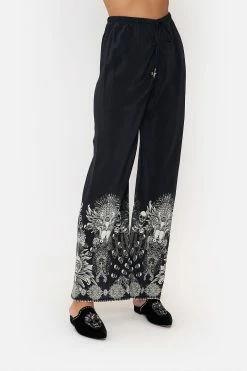BIAS CUT DRAWSTRING PANT ORDER OF DISORDER -clothing shop CAMILLA 00018258 BIAS CUT DRAWSTRING PANT ORDER OF DISORDER 1