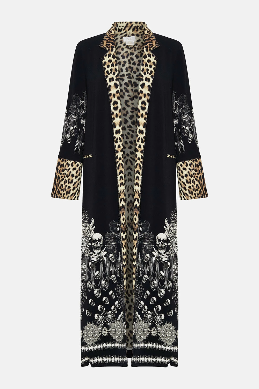 CUFFED SIDE SPLIT COAT ORDER OF DISORDER 3 CUFFED SIDE SPLIT COAT ORDER OF DISORDER - Image 3