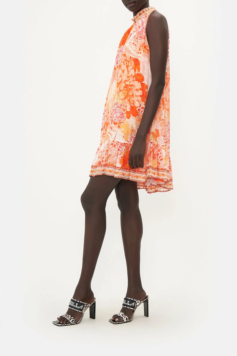 HIGH NECK RUFFLE DRESS DRAGON MOTHER 4 HIGH NECK RUFFLE DRESS DRAGON MOTHER - Image 4