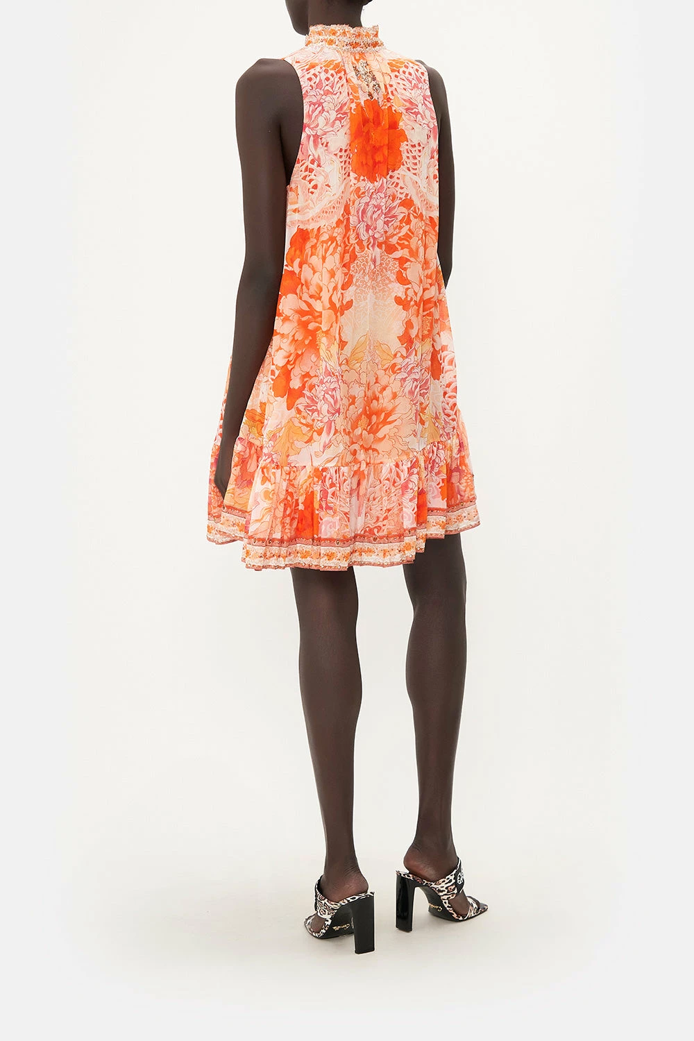 HIGH NECK RUFFLE DRESS DRAGON MOTHER 2 HIGH NECK RUFFLE DRESS DRAGON MOTHER - Image 2