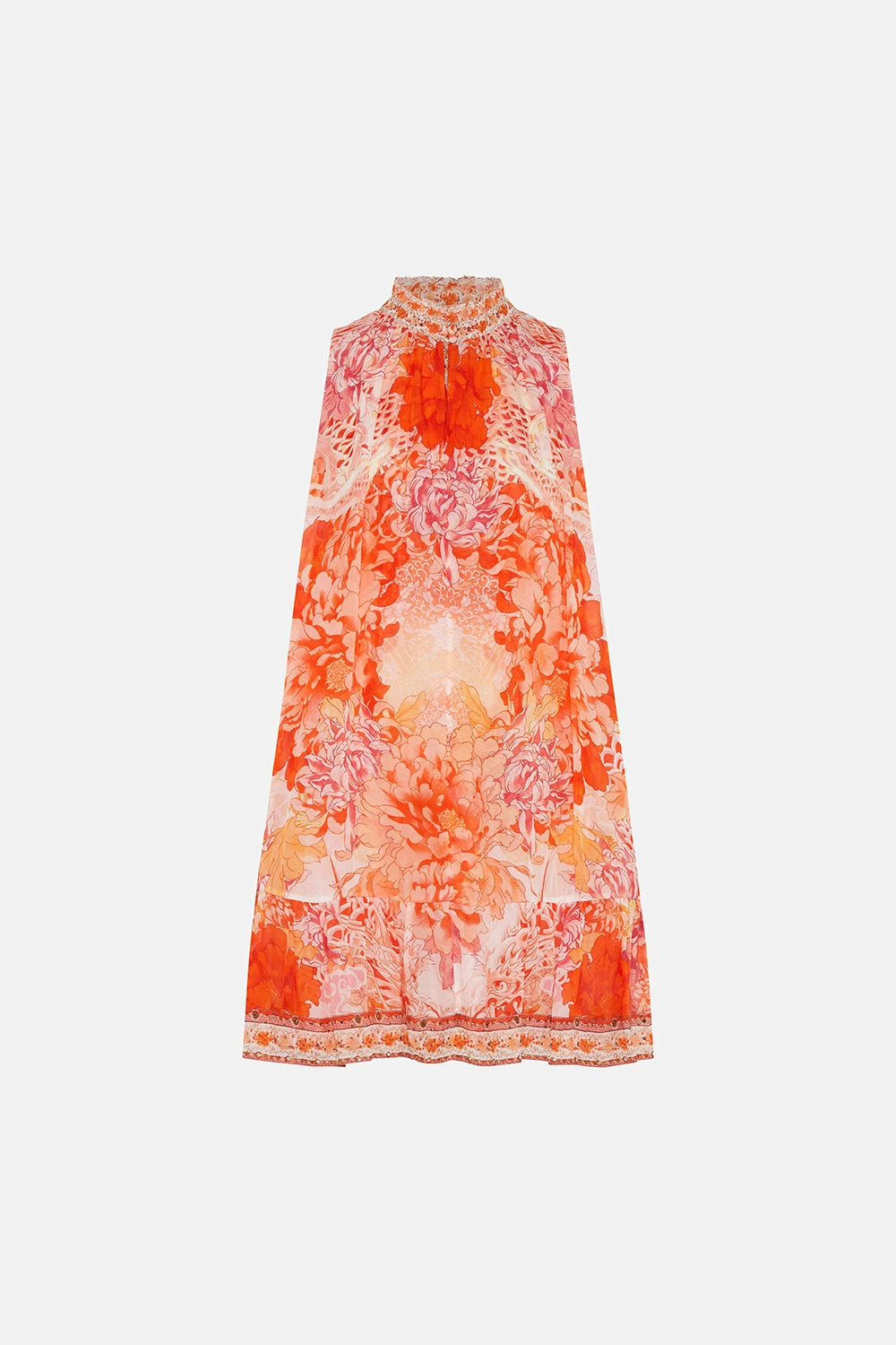 HIGH NECK RUFFLE DRESS DRAGON MOTHER 3 HIGH NECK RUFFLE DRESS DRAGON MOTHER - Image 3