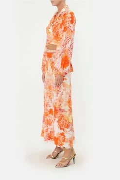 CROPPED WRAP SHIRT DRAGON MOTHER -clothing shop CAMILLA 00018583 CROPPED WRAP SHIRT DRAGON MOTHER 2