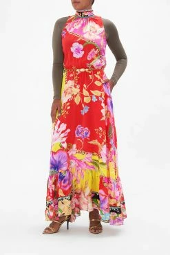 NECKTIE DRESS WITH ELASTICATED WAIST THE BEETLES -clothing shop CAMILLA 00018634 NECKTIE DRESS WITH ELASTICATED WAIST THE BEETLES 1 280330c8 cb61 41ae 8290 2882c3346957