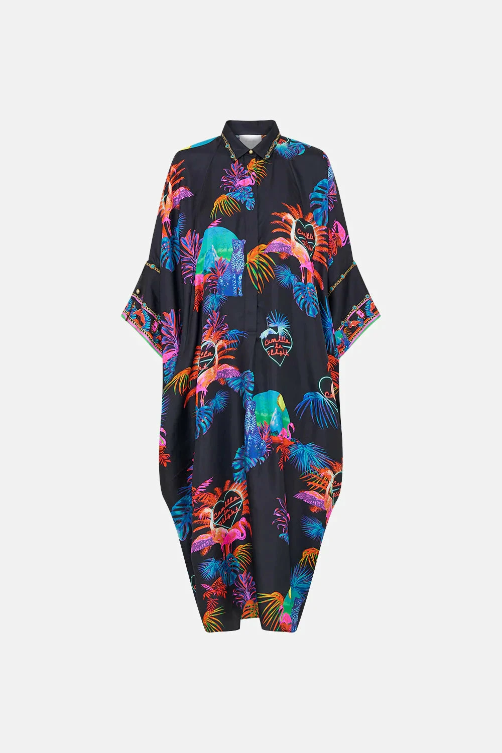 BATWING KAFTAN NAUGHTY NEON 3 BATWING KAFTAN NAUGHTY NEON - Image 3