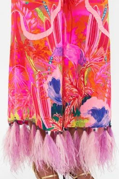 CROPPED LOUNGE PANT FLIGHT OF THE FLAMINGO -clothing shop CAMILLA 00018741 CROPPED LOUNGE PANT FLIGHT OF THE FLAMINGO 5