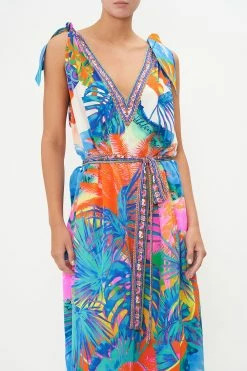 SCARF TIE JUMPSUIT FLAMENCO FLAMINGO -clothing shop CAMILLA 00018744 SCARF TIE JUMPSUIT FLAMENCO FLAMINGO 4