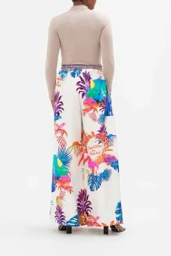WIDE LEG TROUSER WITH FRONT POCKETS FLAMENCO FLAMINGO -clothing shop CAMILLA 00018747 WIDE LEG TROUSER WITH FRONT POCKETS FLAMENCO FLAMINGO 2 0118da68 0bc0 41a6 8f43 64a24548b4ef