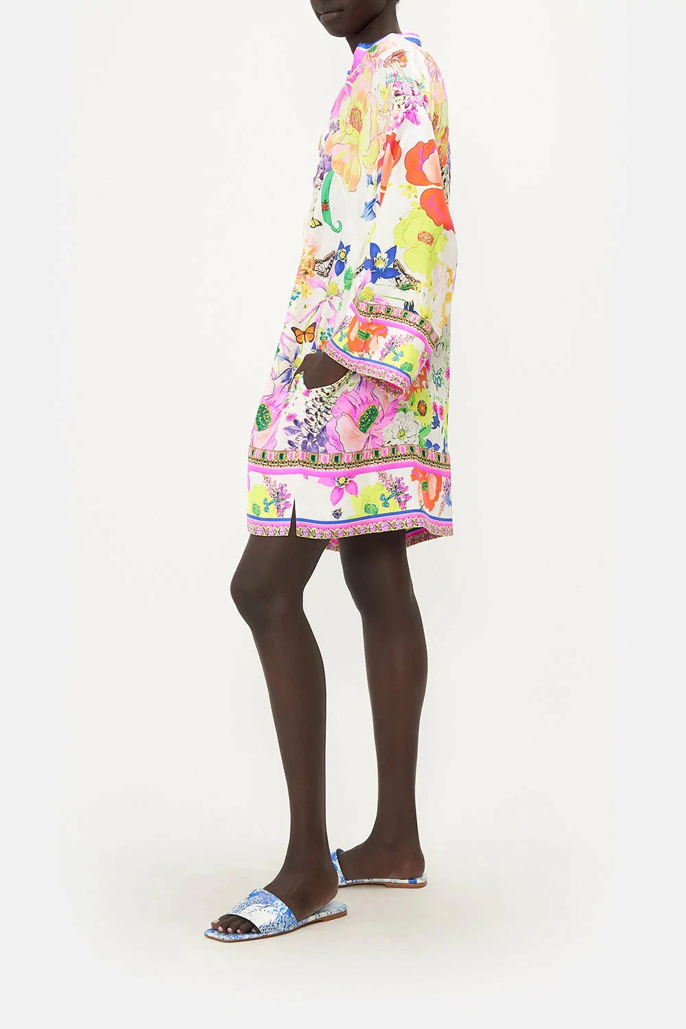 ZIP FRONT SHIRT DRESS FAIRY GANG 4 ZIP FRONT SHIRT DRESS FAIRY GANG - Image 4