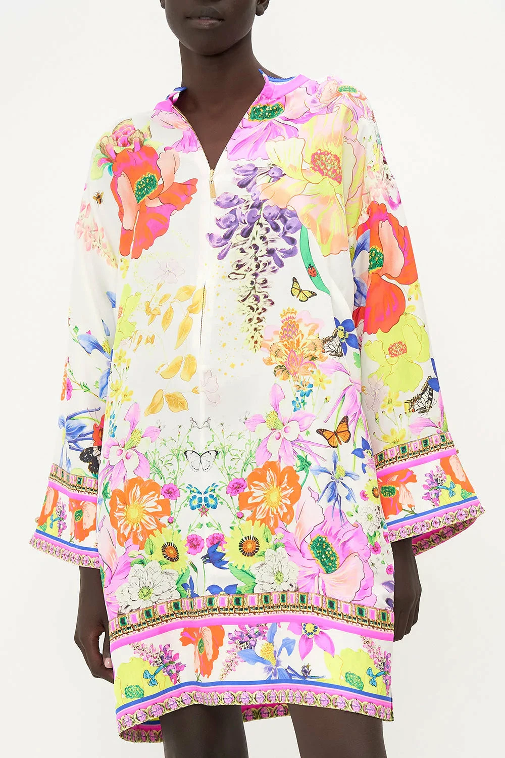 ZIP FRONT SHIRT DRESS FAIRY GANG 5 ZIP FRONT SHIRT DRESS FAIRY GANG - Image 5