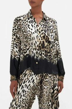 CURVED HEM SHIRT COOL FOR CATS -clothing shop CAMILLA 00018833 CURVED HEM SHIRT COOL FOR CATS 4