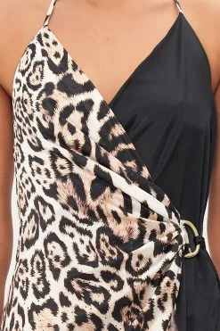 WRAP FRONT HARDWARE DRESS COOL FOR CATS -clothing shop CAMILLA 00018859 WRAP FRONT HARDWARE DRESS COOL FOR CATS 5