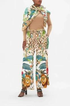 LOUNGE TROUSER WITH WAIST TIE ROYALTY LOYALTY -clothing shop CAMILLA 00018907 LOUNGE TROUSER WITH TIE WAIST ROYALTY LOYALTY 1