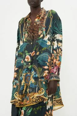 SHIRT TUNIC WITH POCKETS FEARLESS FELIS -clothing shop CAMILLA 00018923 SHIRT TUNIC WITH POCKETS FEARLESS FELIS 4