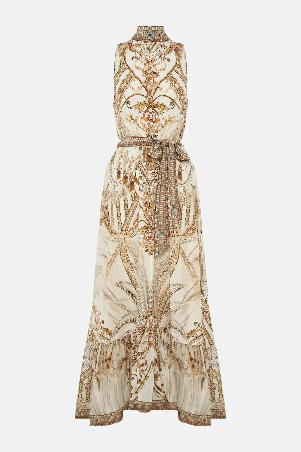 NECKTIE DRESS WITH ELASTICATED WAIST SOAR LIKE AN EAGLE - Image 3