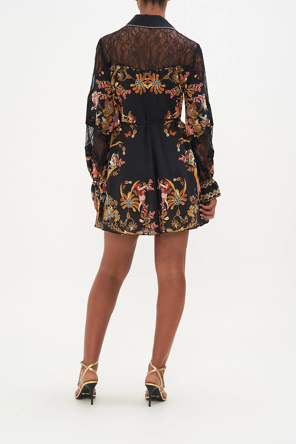 SHIFT SHIRT DRESS TO CATCH A SPIDER 2 SHIFT SHIRT DRESS TO CATCH A SPIDER - Image 2