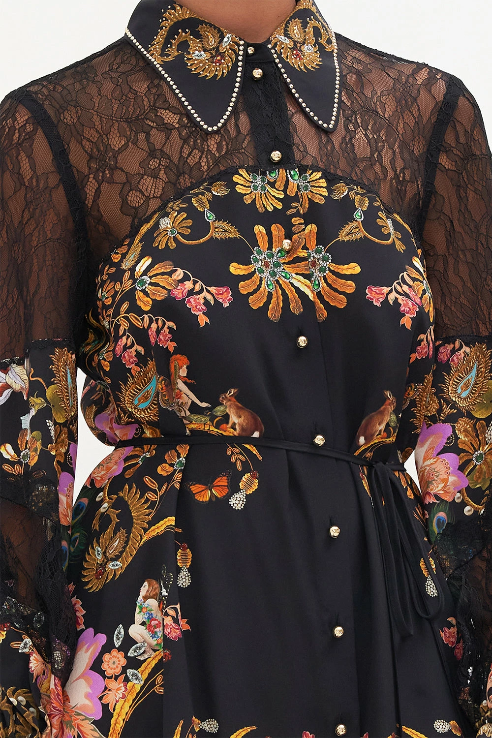 SHIFT SHIRT DRESS TO CATCH A SPIDER 6 SHIFT SHIRT DRESS TO CATCH A SPIDER - Image 6