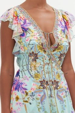 RUFFLE WRAP DRESS LOVE WEB 11 RUFFLE WRAP DRESS LOVE WEB -clothing shop CAMILLA 00019021 RUFFLE WRAP DRESS LOVE WEB 5