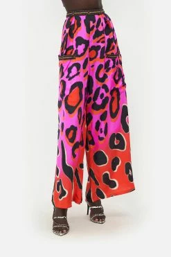 WIDE LEG TROUSER WITH FRONT POCKETS ALWAYS CHANGE YOUR SPOTS -clothing shop CAMILLA 00019037 WIDE LEG TROUSER WITH FRONT POCKETS ALWAYS CHANGE YOUR SPOTS 4