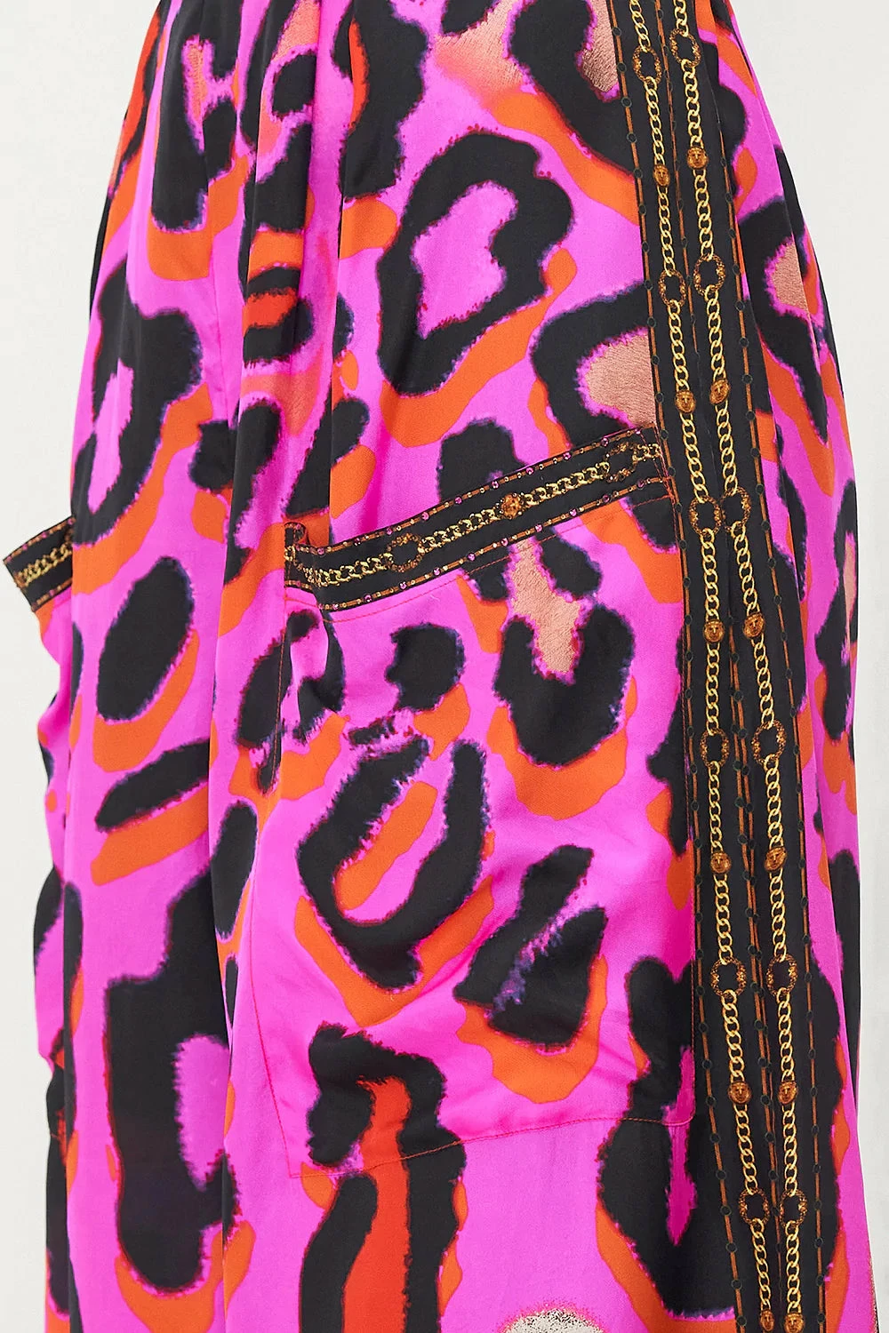 WIDE LEG TROUSER WITH FRONT POCKETS ALWAYS CHANGE YOUR SPOTS - Image 6