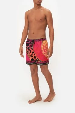 ELASTIC WAIST BOARDSHORT ALWAYS CHANGE YOUR SPOTS -clothing shop CAMILLA 00019082 ELASTIC WAIST BOARDSHORT ALWAYS CHANGE YOUR SPOTS 2