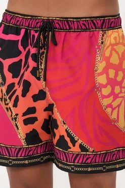 ELASTIC WAIST BOARDSHORT ALWAYS CHANGE YOUR SPOTS -clothing shop CAMILLA 00019082 ELASTIC WAIST BOARDSHORT ALWAYS CHANGE YOUR SPOTS 5