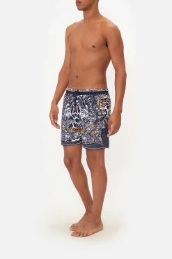 ELASTIC WAIST BOARDSHORT WHERES YOUR HEAD AT -clothing shop CAMILLA 00019109 ELASTIC WAIST BOARDSHORT WHERES YOUR HEAD AT 2