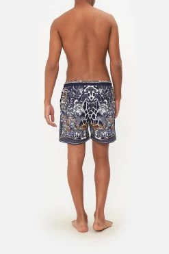 clothing shop -clothing shop CAMILLA 00019109 ELASTIC WAIST BOARDSHORT WHERES YOUR HEAD AT 3