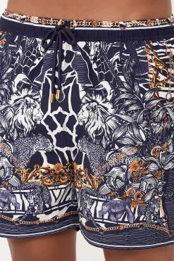 ELASTIC WAIST BOARDSHORT WHERES YOUR HEAD AT -clothing shop CAMILLA 00019109 ELASTIC WAIST BOARDSHORT WHERES YOUR HEAD AT 5