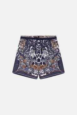 ELASTIC WAIST BOARDSHORT WHERES YOUR HEAD AT -clothing shop CAMILLA 00019109 ELASTIC WAIST BOARDSHORT WHERES YOUR HEAD AT FL