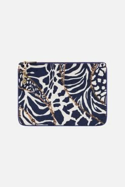 SMALL CANVAS CLUTCH WHERES YOUR HEAD AT