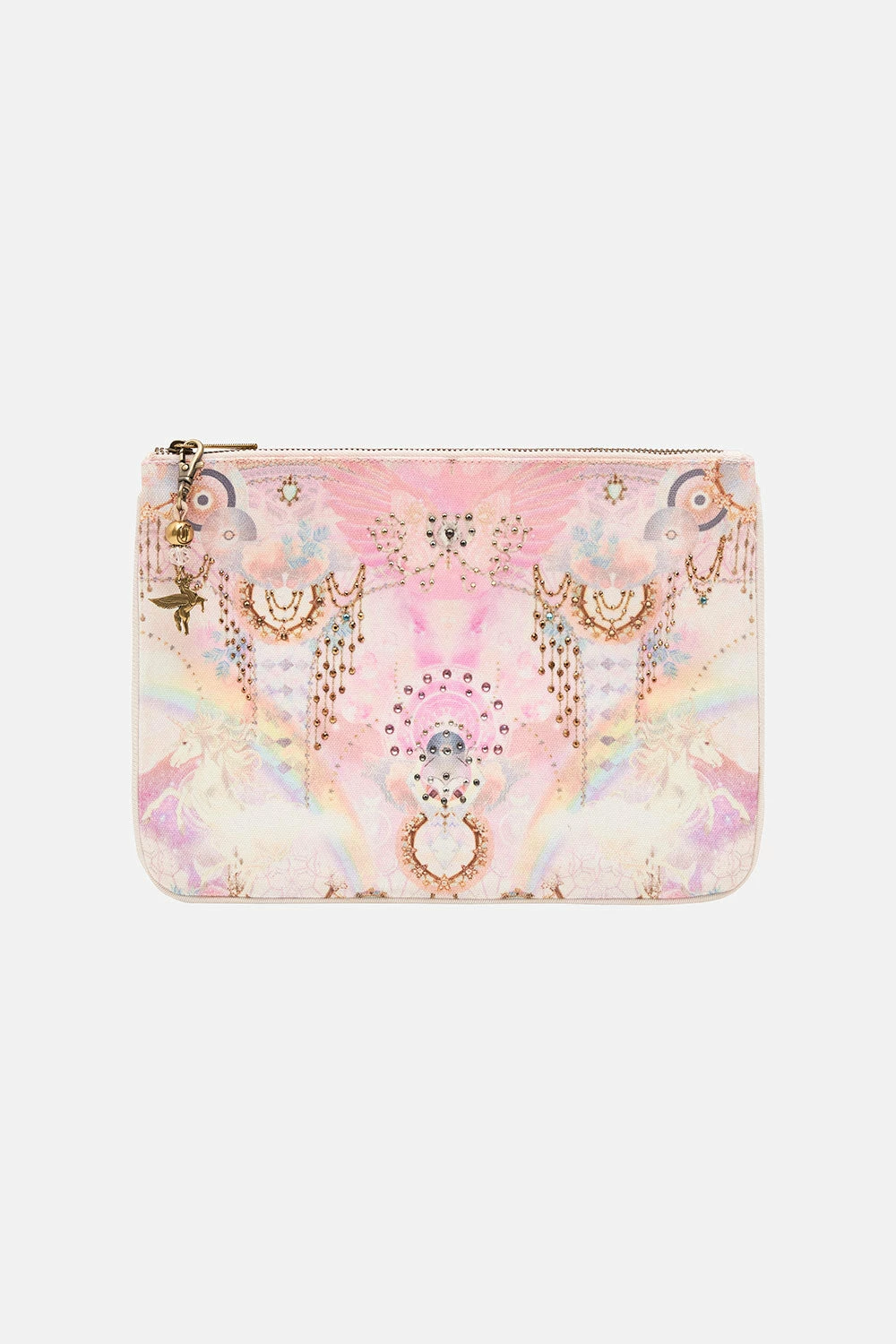 SMALL CANVAS CLUTCH WINGS OF PEGASUS 1 SMALL CANVAS CLUTCH WINGS OF PEGASUS