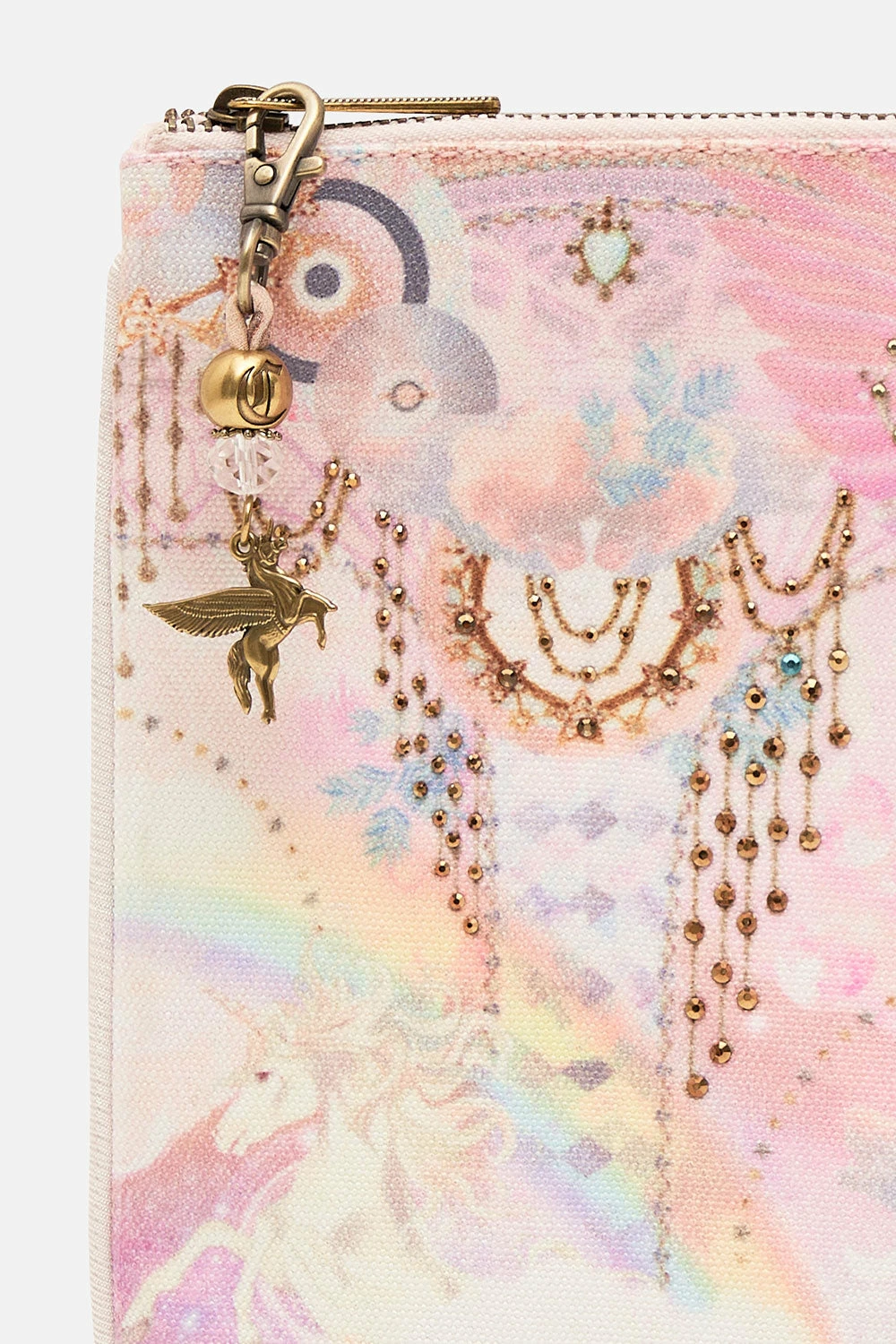 SMALL CANVAS CLUTCH WINGS OF PEGASUS 2 SMALL CANVAS CLUTCH WINGS OF PEGASUS - Image 2