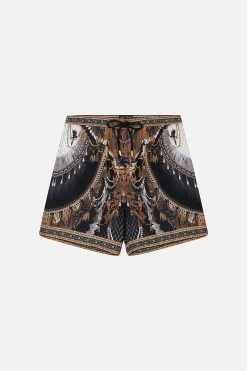 ELASTIC WAIST BOARDSHORT RAVIN RAVEN -clothing shop CAMILLA 00019208 ELASTIC WAIST BOARDSHORT RAVIN RAVEN FL