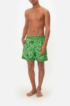 ELASTIC WAIST BOARDSHORT ANTI AUTHORITY ANIMAL AUTHORITIES