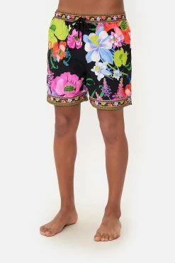 ELASTIC WAIST BOARDSHORT AWAY WITH THE FAIRIES -clothing shop CAMILLA 00019218 ELASTIC WAIST BOARDSHORT AWAY WITH THE FAIRIES 4