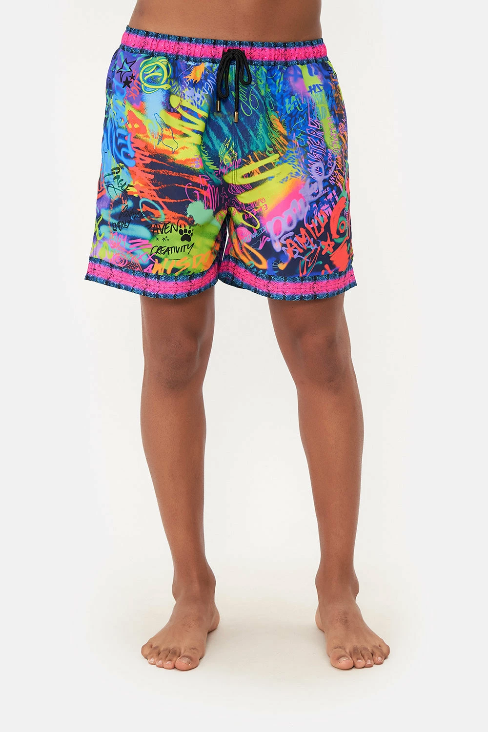 ELASTIC WAIST BOARDSHORT MOTHER EARTHS ARMY 5 ELASTIC WAIST BOARDSHORT MOTHER EARTHS ARMY - Image 5