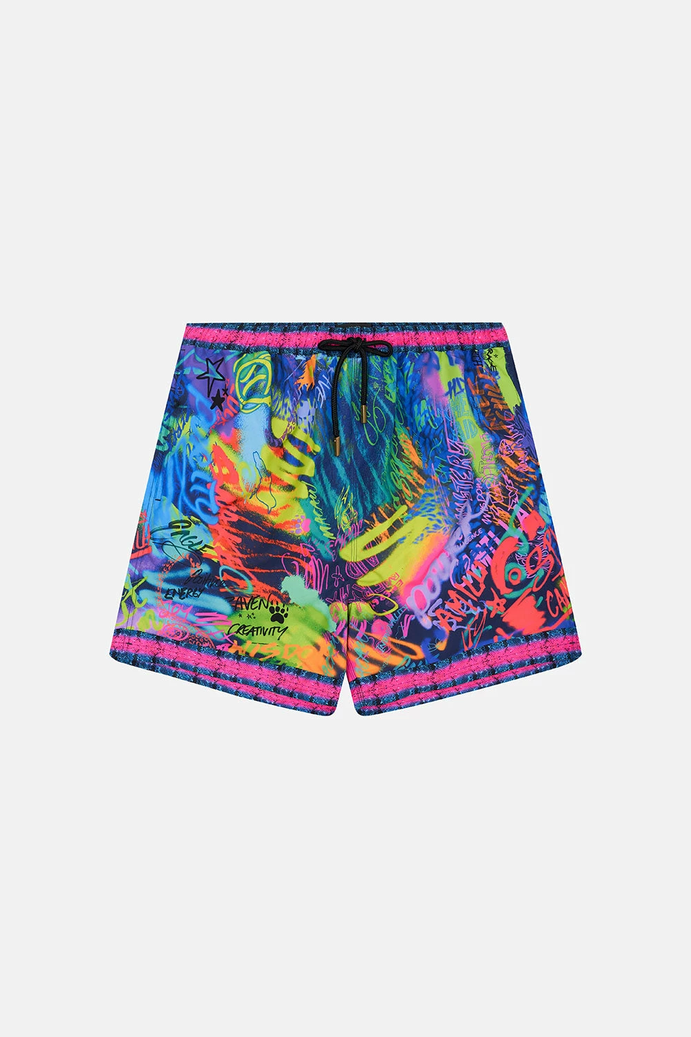 ELASTIC WAIST BOARDSHORT MOTHER EARTHS ARMY 3 ELASTIC WAIST BOARDSHORT MOTHER EARTHS ARMY - Image 3