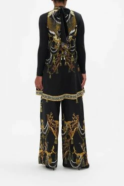 BACK NECK TIE SHORT DRESS RAVIN RAVEN -clothing shop CAMILLA 00019325 BACK NECK TIE SHORT DRESS RAVIN RAVEN 2 21644619 a6eb 4b37 ab9b 707353f3a016