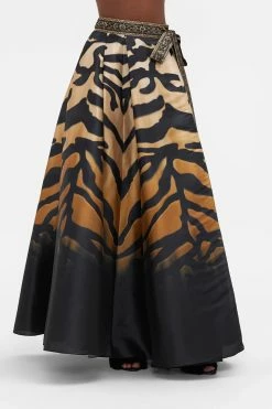 MAXI WRAP SKIRT TAME MY TIGER -clothing shop CAMILLA 00019332 MAXI WRAP SKIRT TAME MY TIGER 4