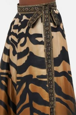 MAXI WRAP SKIRT TAME MY TIGER -clothing shop CAMILLA 00019332 MAXI WRAP SKIRT TAME MY TIGER 5