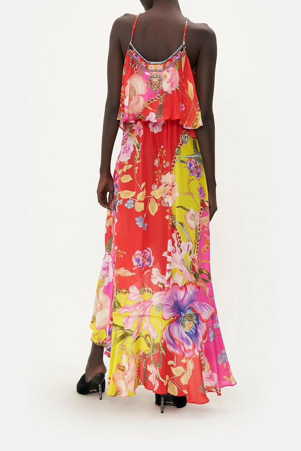 RUFFLE OVERLAYER WRAP DRESS THE BEETLES 2 RUFFLE OVERLAYER WRAP DRESS THE BEETLES - Image 2